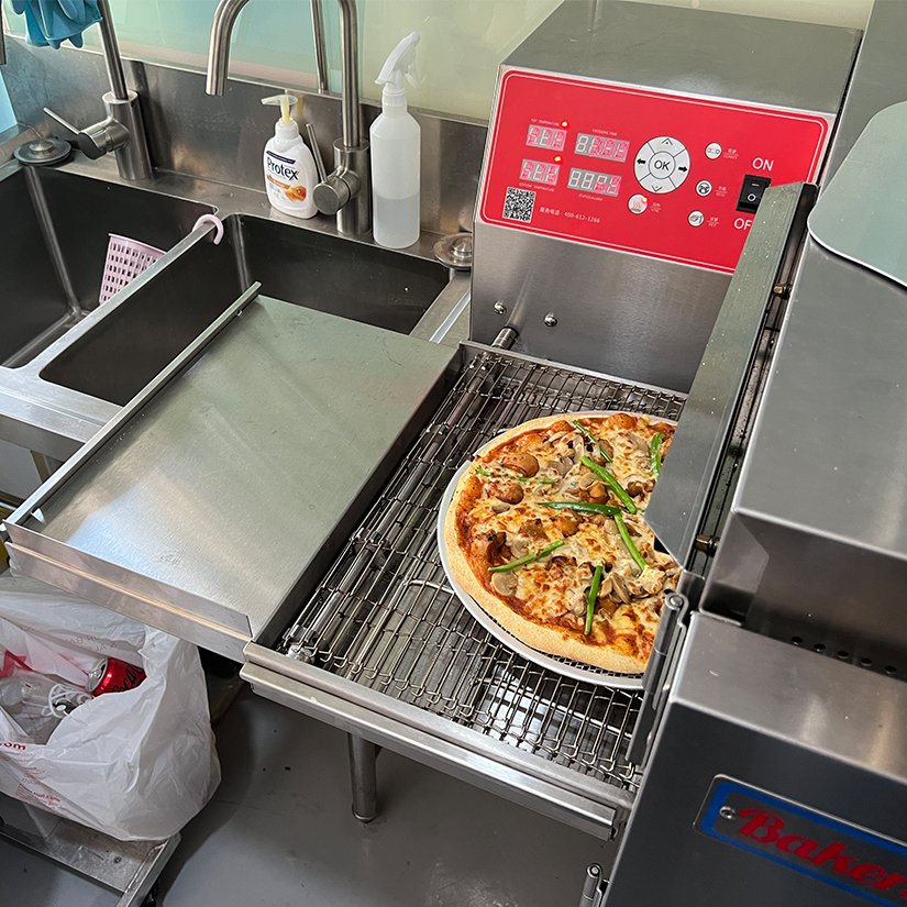 "Impingement" Commercial Pizza Ovens 16 inch Belt Counter Top Oven Conveyor Belt Pizza Oven For Sales