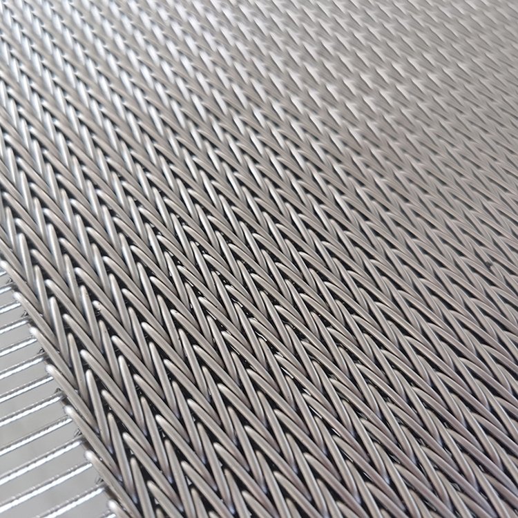 Customized stainless steel 304 conveyor belt custom stainless steel wire flat chain link mesh conveyor belt for bread baking