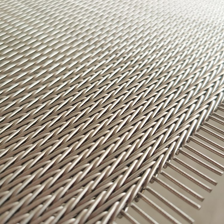 Customized stainless steel 304 conveyor belt custom stainless steel wire flat chain link mesh conveyor belt for bread baking