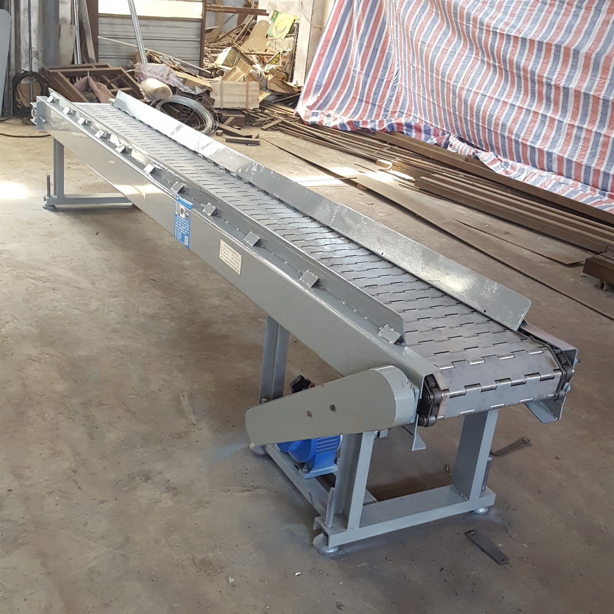 High temperature resistant forging part transportation equipment manufacturer chain plate conveyor