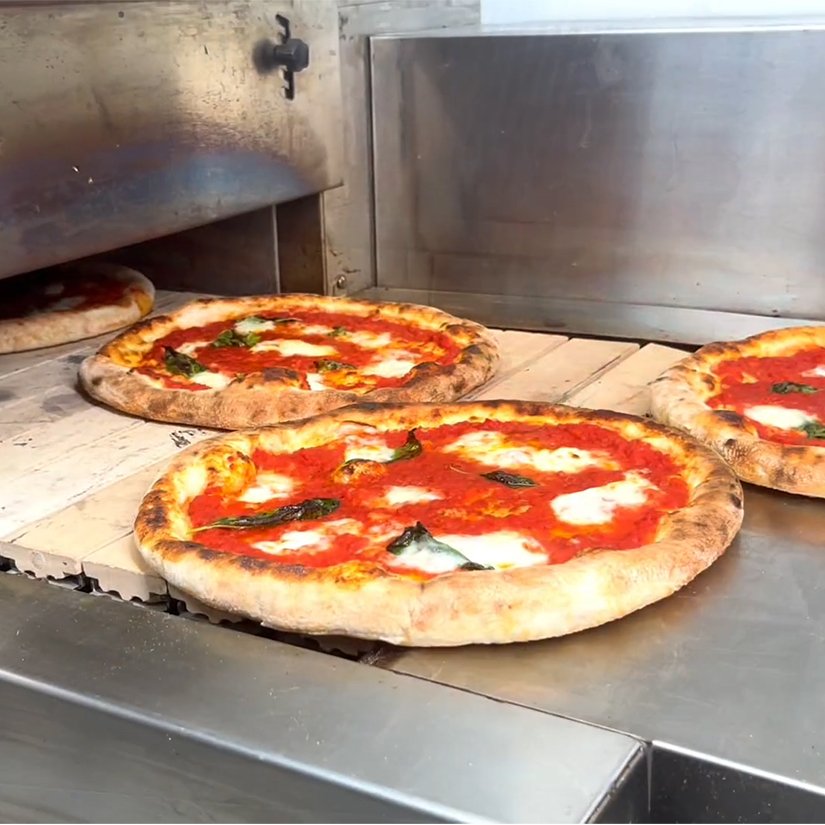 Pizza Vending Machine 450 Degree Stone Conveyor Belt Pizza Oven For Sales