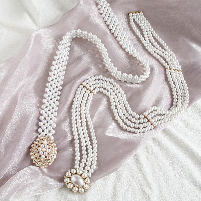 New Arrivals Fashion Accessories Women Body Chain Belts Lady Narrow Retro Chain Belt
