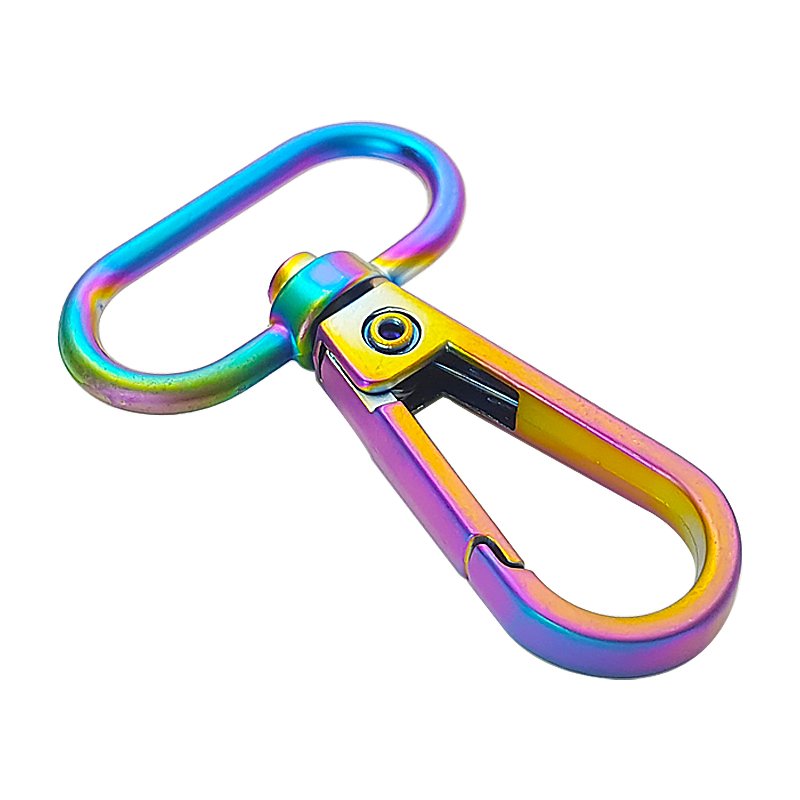 Wholesale Metal Lanyard Hook Swivel Snap Hooks Key Chain Clasp Clips Lanyard Bag Hardware