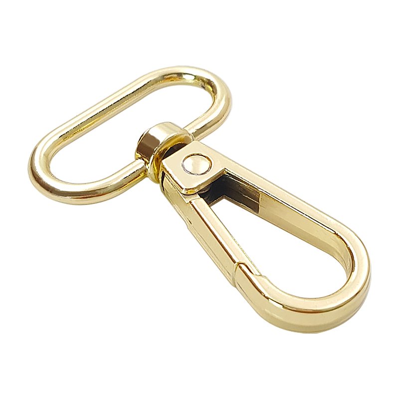 Wholesale Metal Lanyard Hook Swivel Snap Hooks Key Chain Clasp Clips Lanyard Bag Hardware