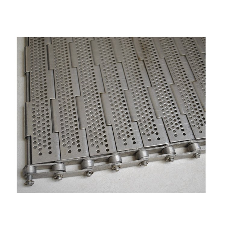 chain driven tunnel oven mesh stainless Slat conveyor Belt chain