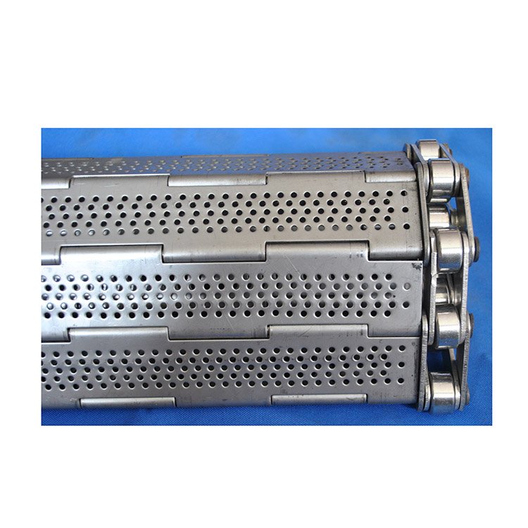 chain driven tunnel oven mesh stainless Slat conveyor Belt chain