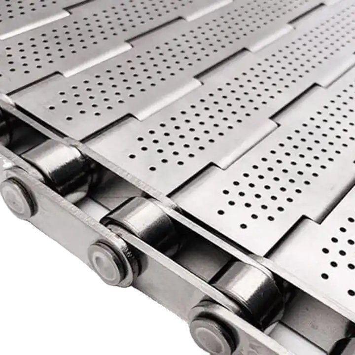 Industrial High-Temperature Resistant Stainless Steel Chain Conveyor Belt Gravity Type with Core Bearing for Farm Use