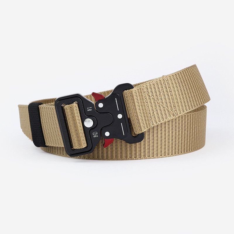New Tactical Belt for Men and Women Canvas Nylon Multi-Functional Training Outdoor Camouflage Pants