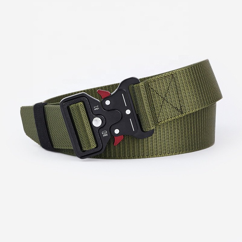 New Tactical Belt for Men and Women Canvas Nylon Multi-Functional Training Outdoor Camouflage Pants