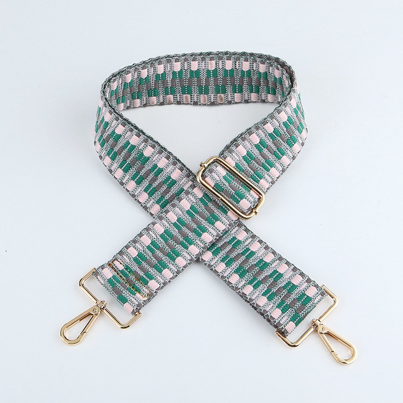 Vintage 2 Inch Wide Messenger Bag Accessories Shoulder Belt Changing Woven Strap Adjustable Crossbody Purse Handbag Strap