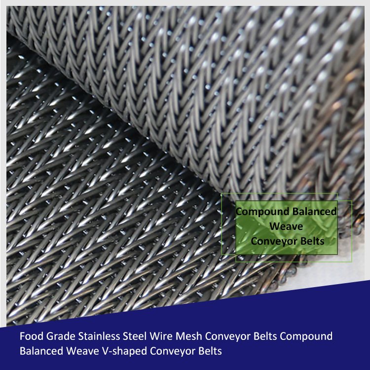 Stainless Steel Compound Weave Wire Mesh Conveyor Belt for Hardware oven