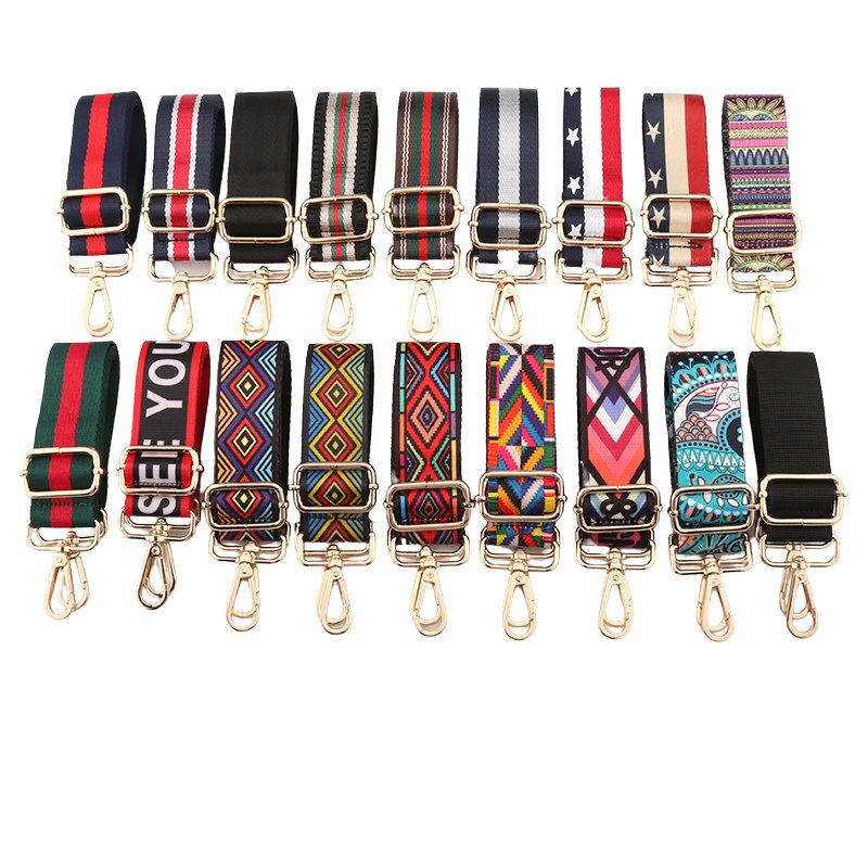 Bag with Versatile Woven Bandwidth Bag Adjustable Shoulder Strap Bag Bandwidth Accessories Female Replacement Belt