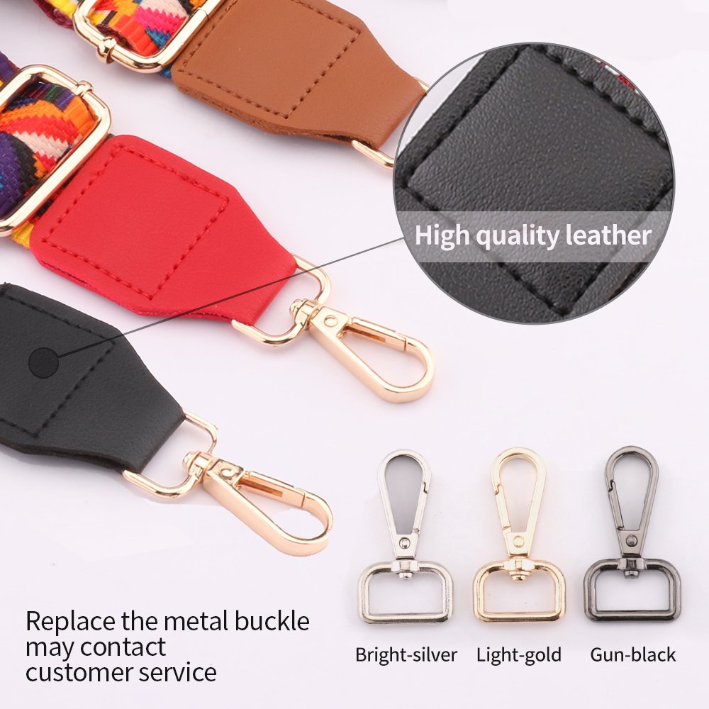 Bag with Versatile Woven Bandwidth Bag Adjustable Shoulder Strap Bag Bandwidth Accessories Female Replacement Belt