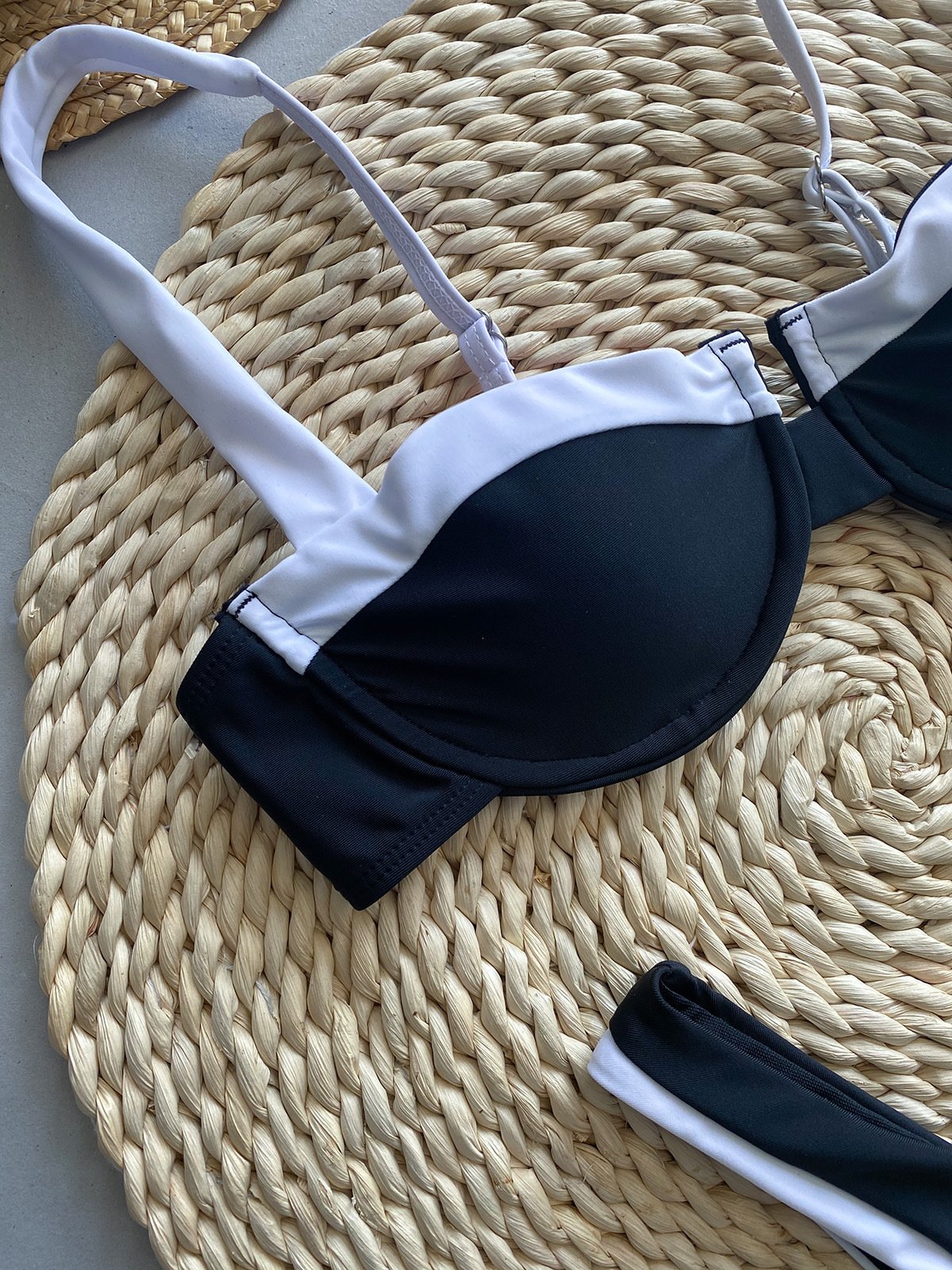 NEW STOCK Trend Underwire Women Swimwear High Leg Cheeky Bikini Swimsuit