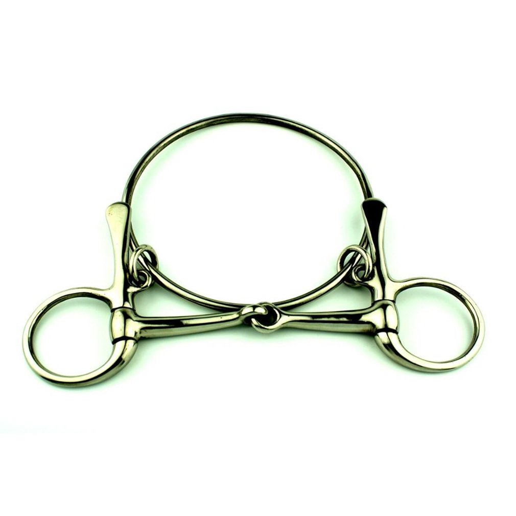 High quality stainless steel horse racing ring bit 2024