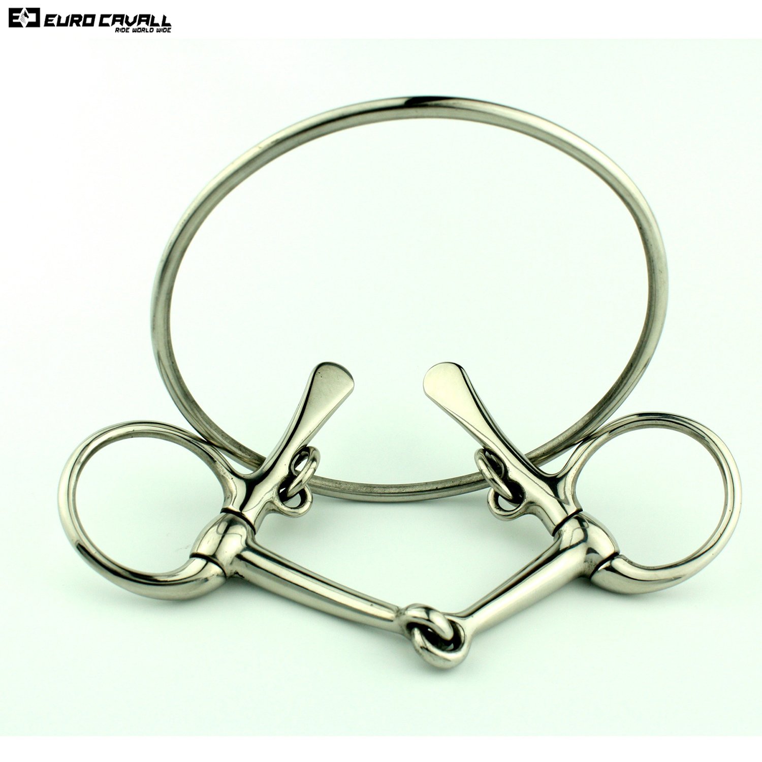 High quality stainless steel horse racing ring bit 2024