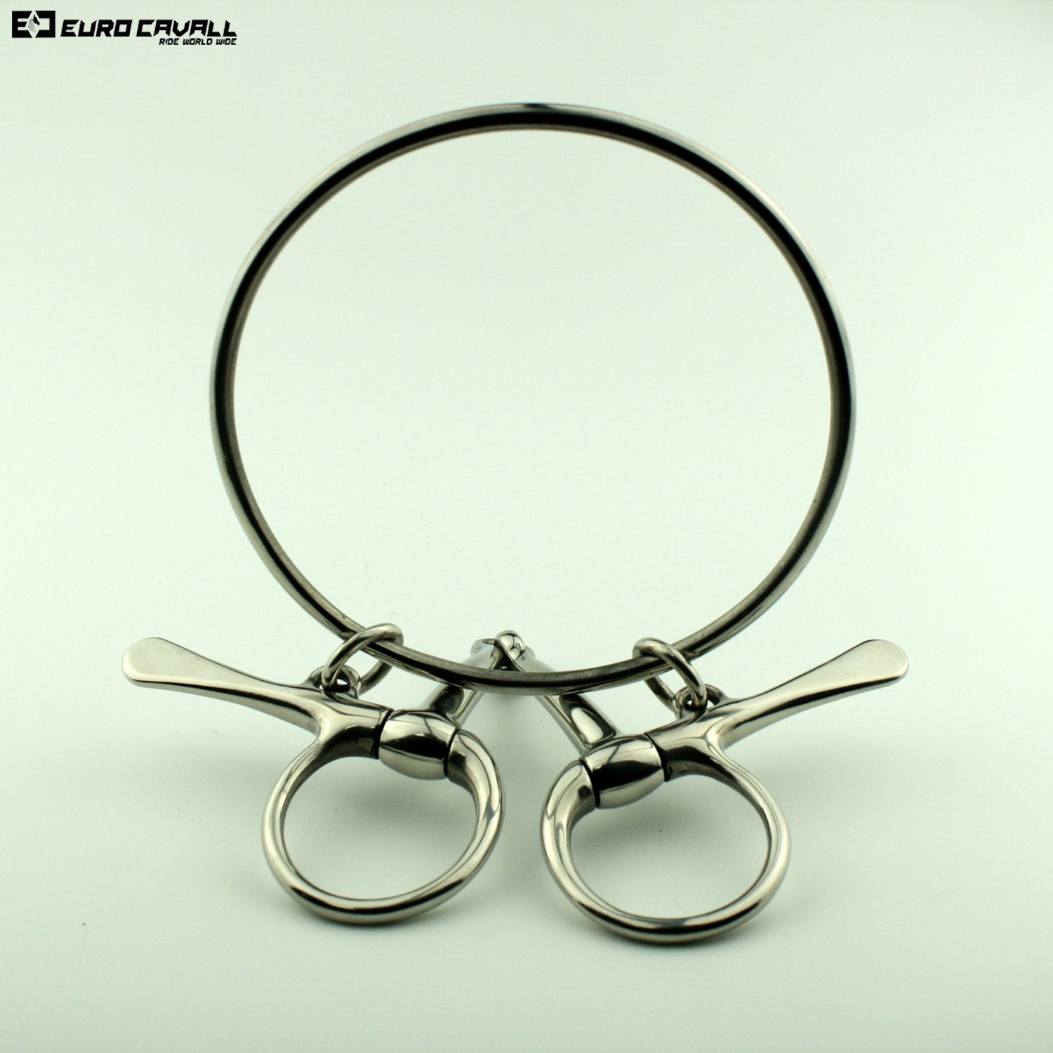High quality stainless steel horse racing ring bit 2024