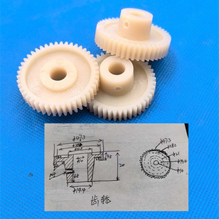 plastic roller nylon pulley synchronous belt wheel gear Chain gear pulley sprocket wheel sheaves