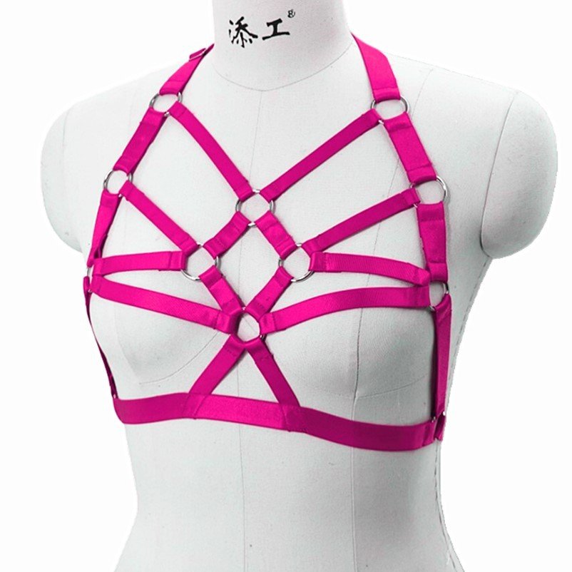 CIVET BDSM Punk Elastic Fashion Sexy Belt Restraint Waist Chain Trend Jewelry Hip-hop Casual Corset Strap Waist Seal