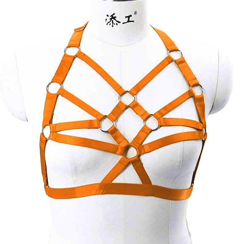 CIVET BDSM Punk Elastic Fashion Sexy Belt Restraint Waist Chain Trend Jewelry Hip-hop Casual Corset Strap Waist Seal