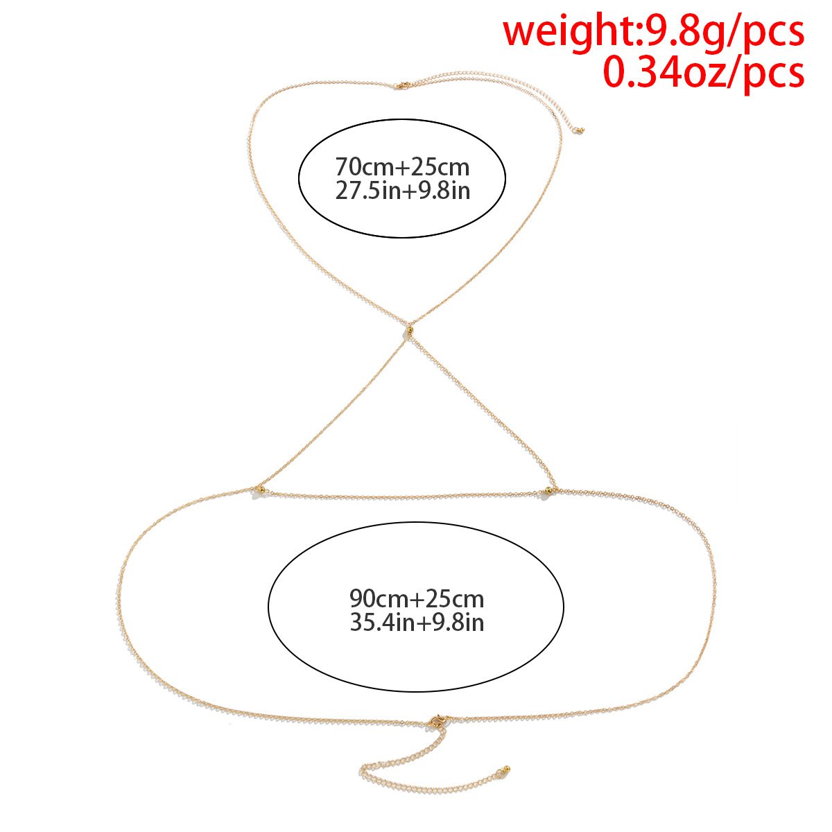 2022 Sexy Waist Chain Belt Women Waist Gold Plated Body Chains Lingerie Cross Body Chain Jewelry