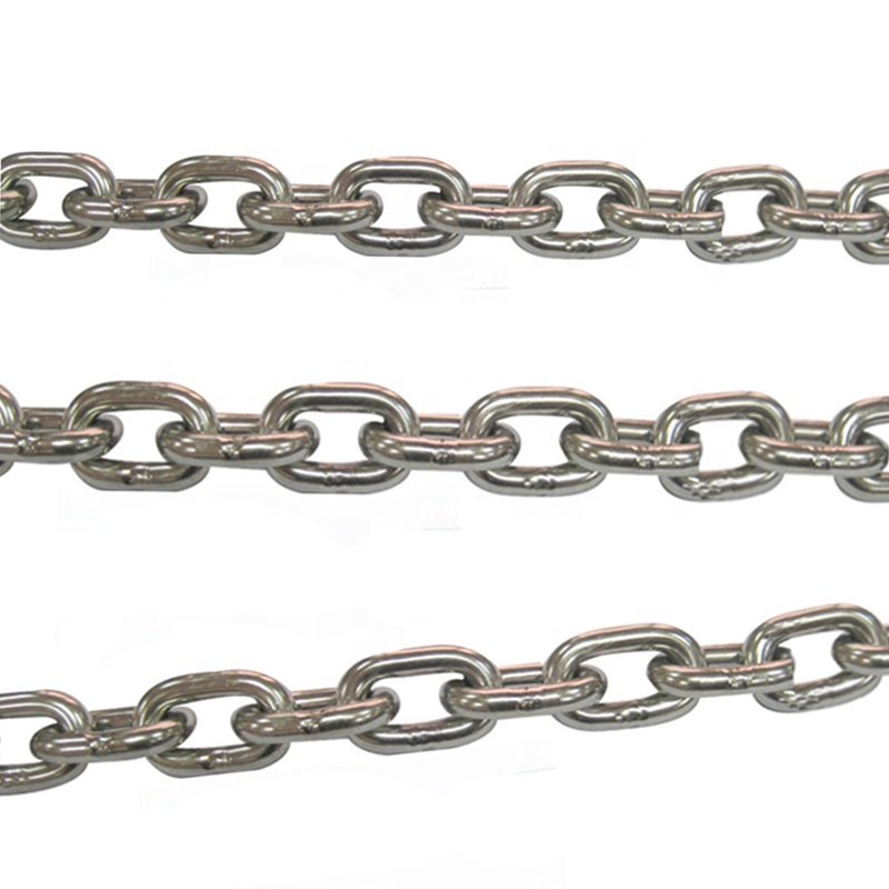 Industrial Link Belt Rigging Hardware Galvanized Link Chain