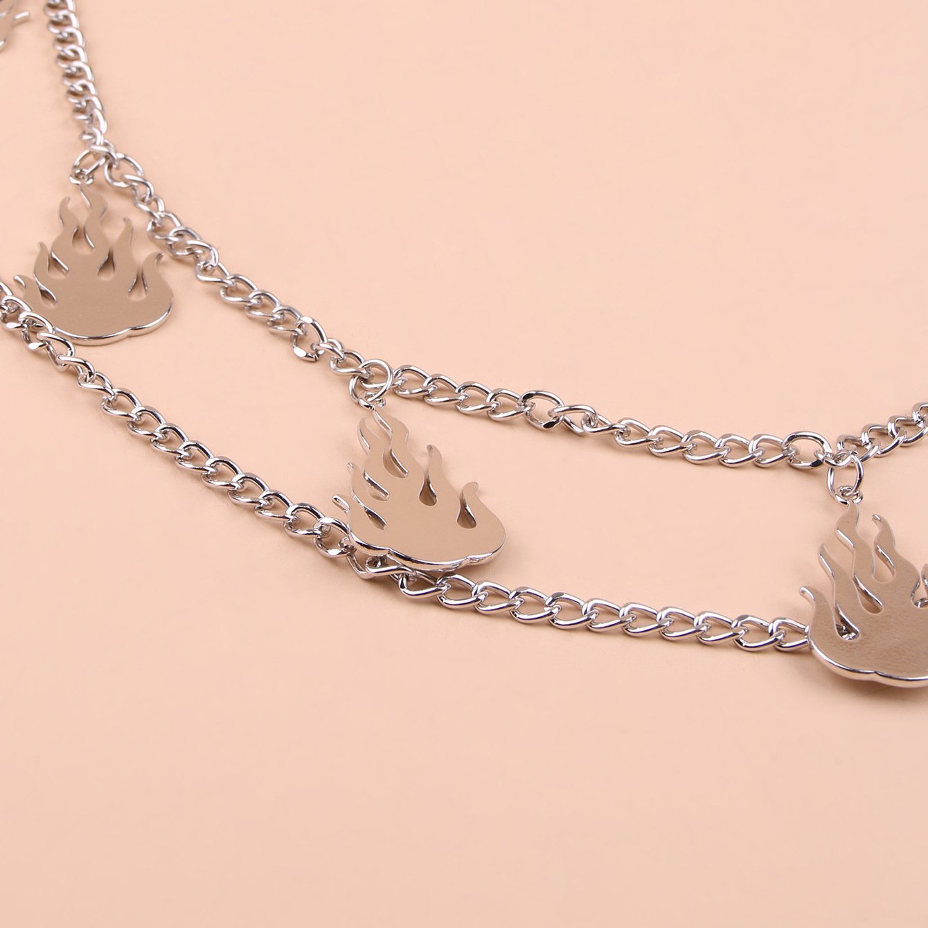 Simple Creative Butterfly Multi Layer Body Chain Female Personality Punk Pendant Waist Chain