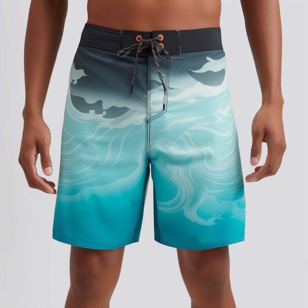 Customized Logo 16 Colors Solid Plain Men Swim Trunks Quick Dry Outdoor Swim Shorts Board shorts Swimwear Men