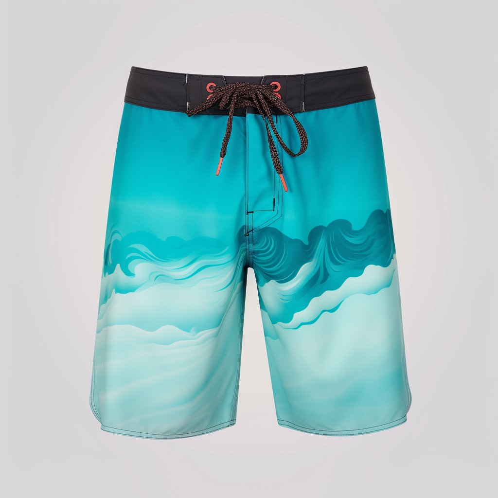 Customized Logo 16 Colors Solid Plain Men Swim Trunks Quick Dry Outdoor Swim Shorts Board shorts Swimwear Men