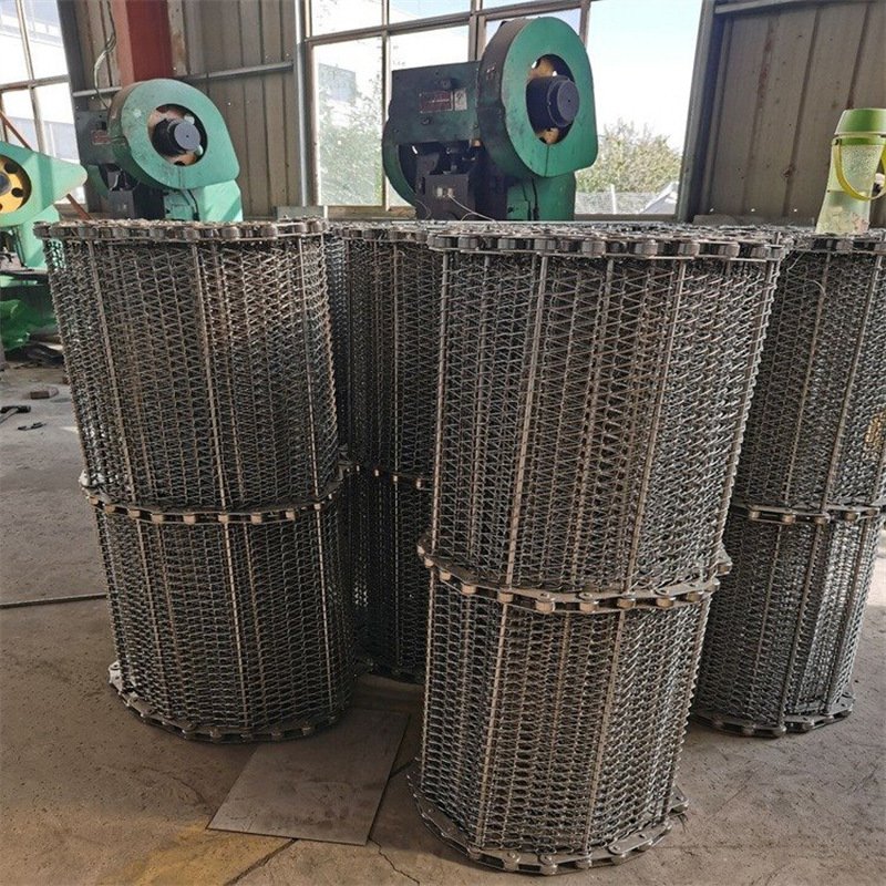 Steel metal belt scraps hinged chip conveyor chain roller transmission conveyor belt with sprocket