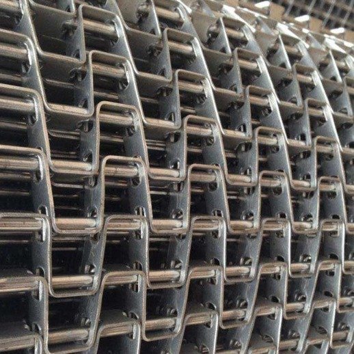 Steel metal belt scraps hinged chip conveyor chain roller transmission conveyor belt with sprocket