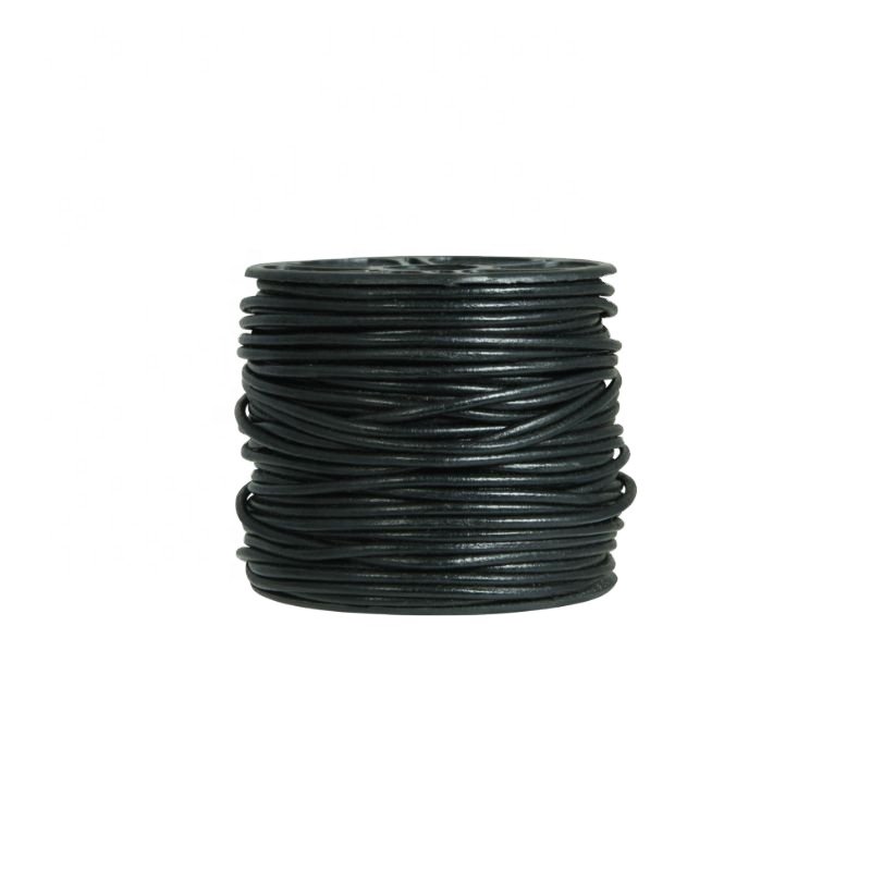 Cost Effective Round Leather Cord Ultimate Accessory P.S. Daima From India Better Market price Supplier Of Fancy Stylish Leather
