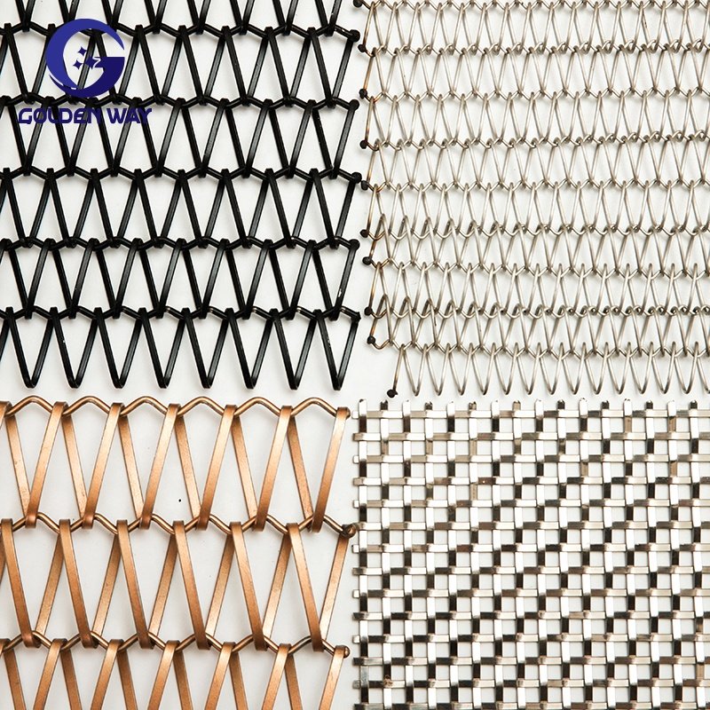 Well-made Cheap And Fine Coil Drapery Metal Spiral Wire Decorative Mesh For Architectural Curtain Wall