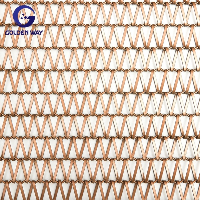 Well-made Cheap And Fine Coil Drapery Metal Spiral Wire Decorative Mesh For Architectural Curtain Wall