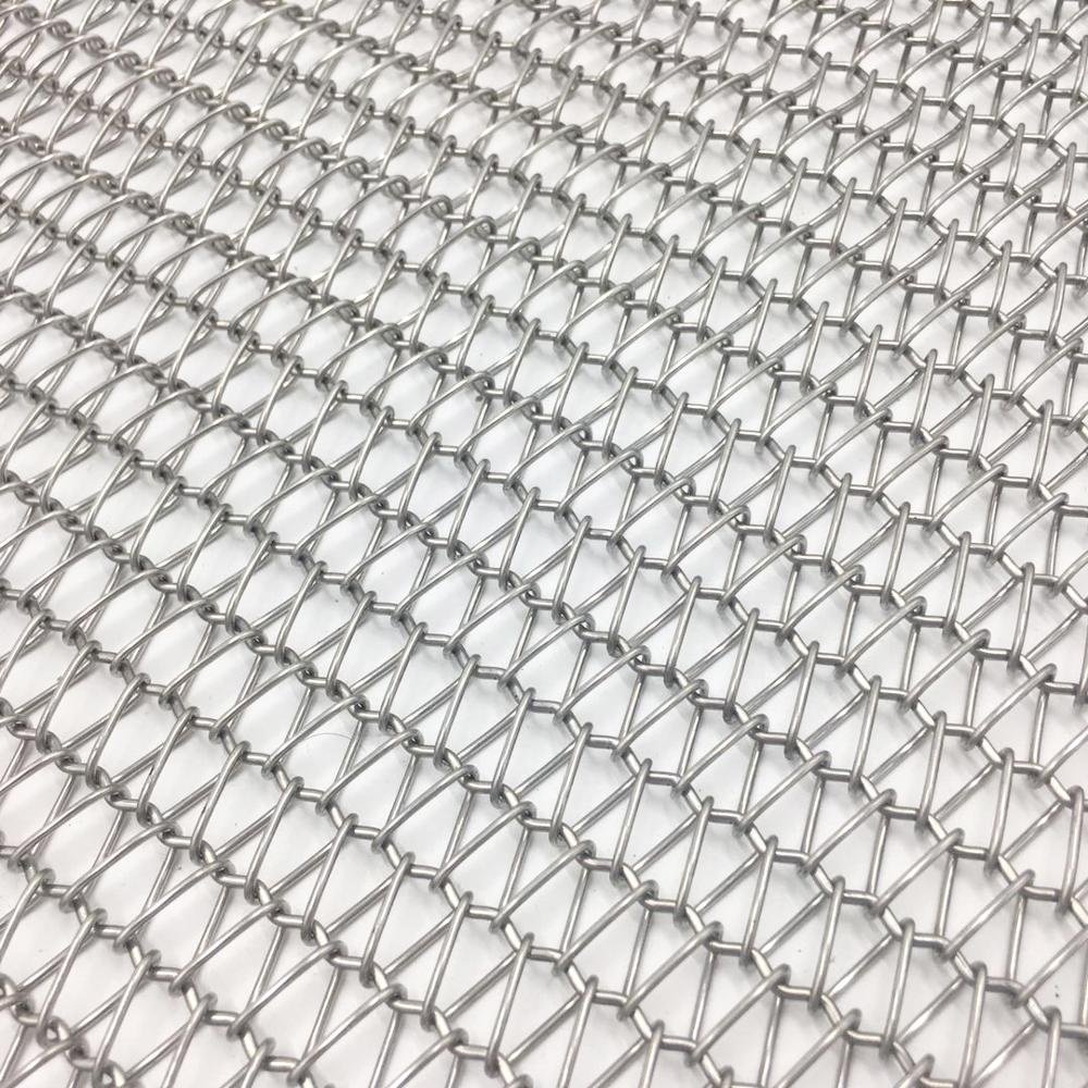 Stainless Steel Wire Mesh Chain Link Plate Conveyor Belt