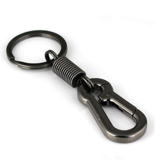 Zinc Alloy Swivel Eye Snap Hook Key Chain
