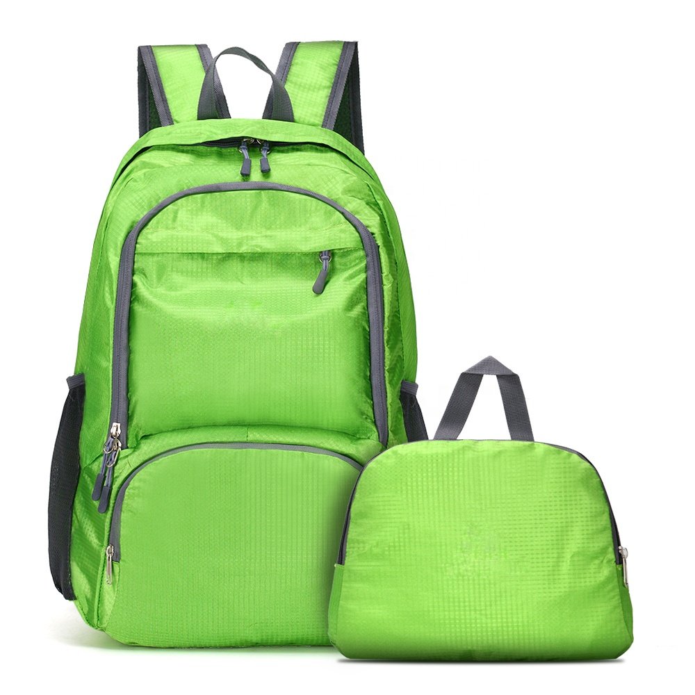Evercredit Folding Men And Women Nylon Waterproof Travel duffle bag Backpack Bag Sports Backpacks
