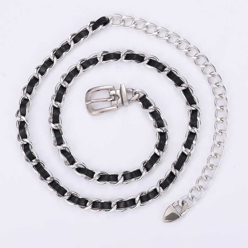 2023 New Design Hot sale Fast Shipping Metal Waist Chain for women dresses and Pants Jeans woman belt suits big waist size