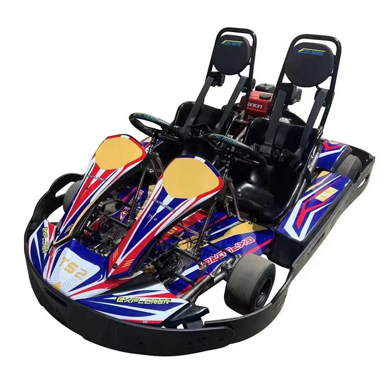 Factory 200cc Cheap Racing Go Kart Amusement Park Two Seat Go Kart