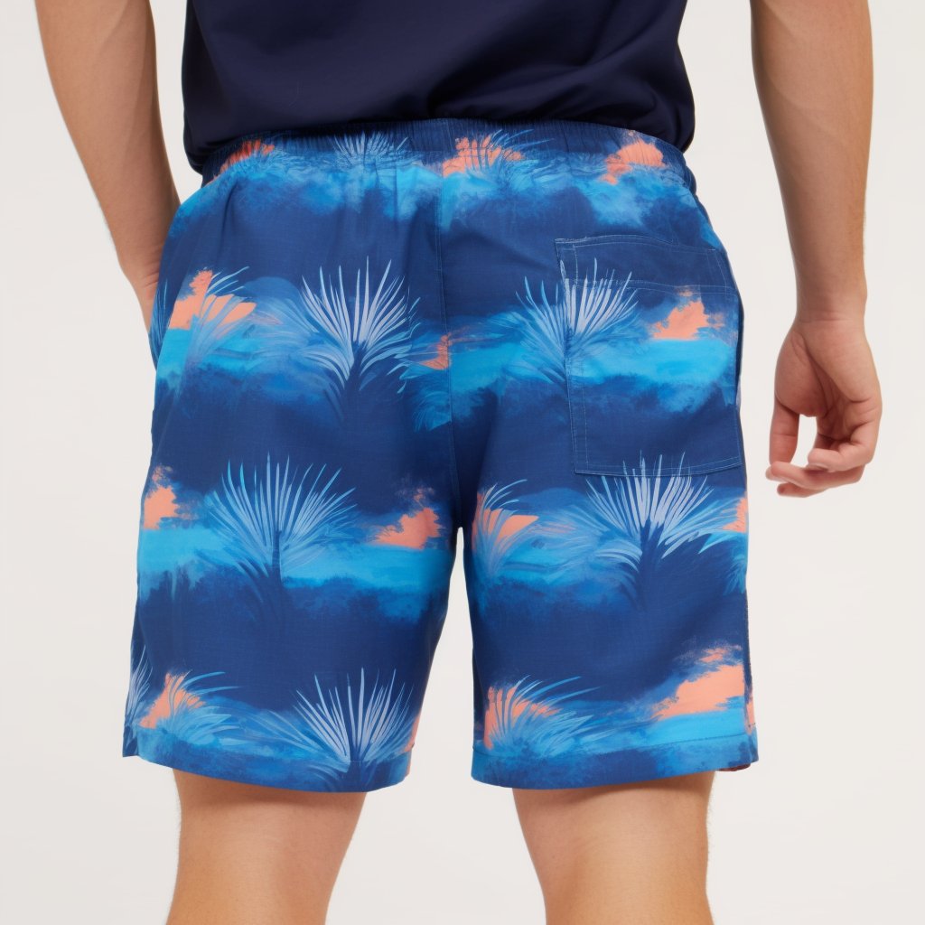 Quick Dry Breathable Printing Swimshorts Mens Beach Board Shorts Custom Logo Boardshorts Swim Trunks