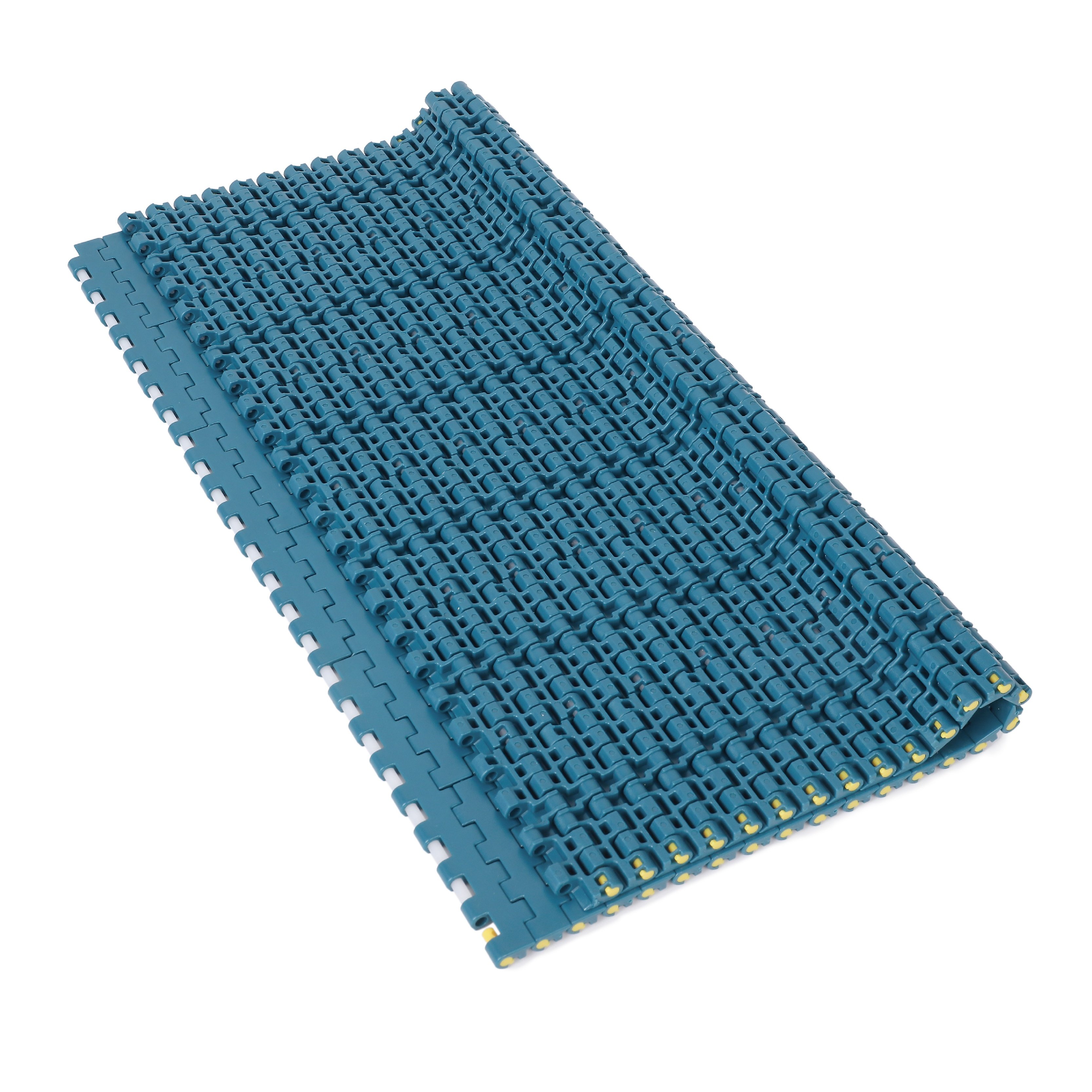 1505 flat top with rubber manufacturer conveyor modular belt food and beverage manufacturing plant conveyor belt