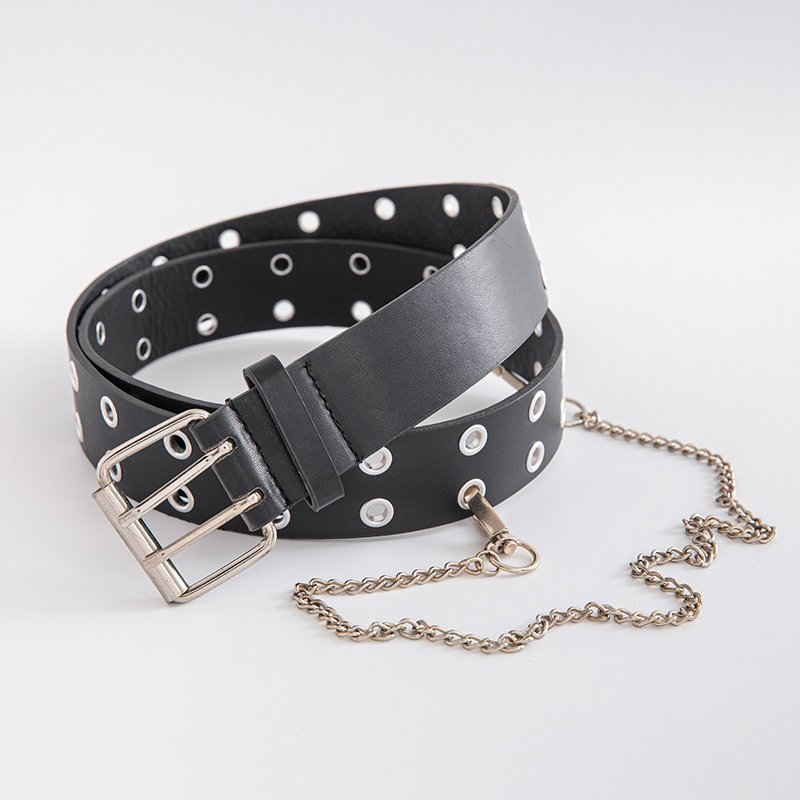 2024 New Design Women's Belt Fashion Trendy Cool Belt Men's and Women's Wholesale Source Factory Customization