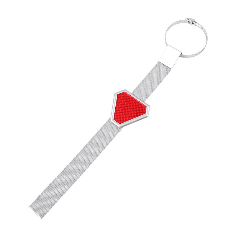 Customizable LOGO car static eliminator Small triangle reflective metal with car anti-static ground bar Auto parts
