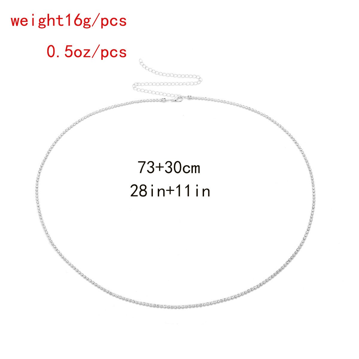 women sexy tennis Waist Chain Belt Single Layer Body Chain Gold Color Sexy rhinestone Chain Jewelry