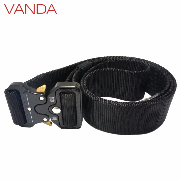 Tactical Adjustable Heavy Duty Men with Quick-Release Metal Buckle Waist Belt
