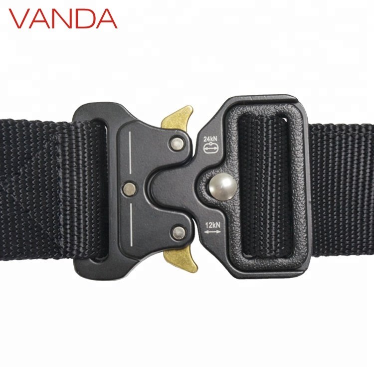 Tactical Adjustable Heavy Duty Men with Quick-Release Metal Buckle Waist Belt