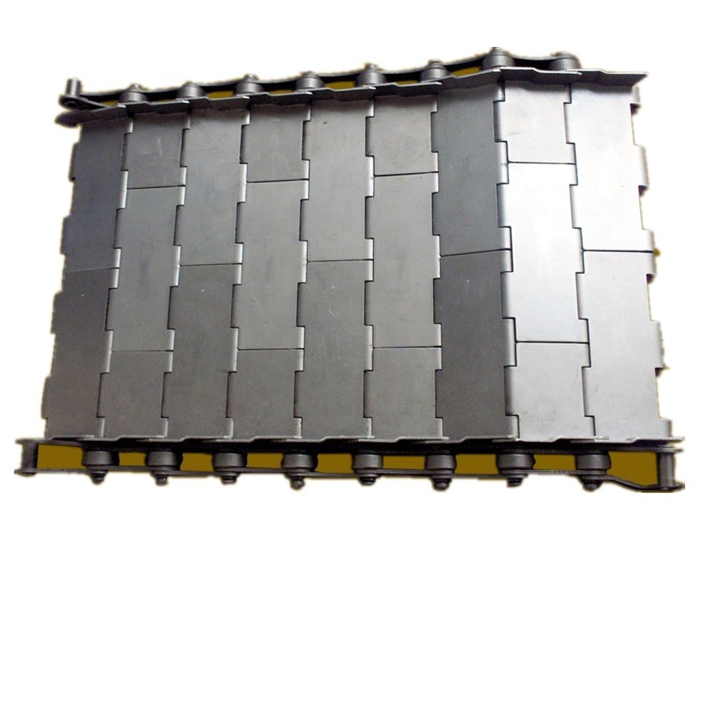 Industrial Heavy Duty Chain Metal Mesh High Temperature Resistance Stainless Steel Plate Conveyor Belt