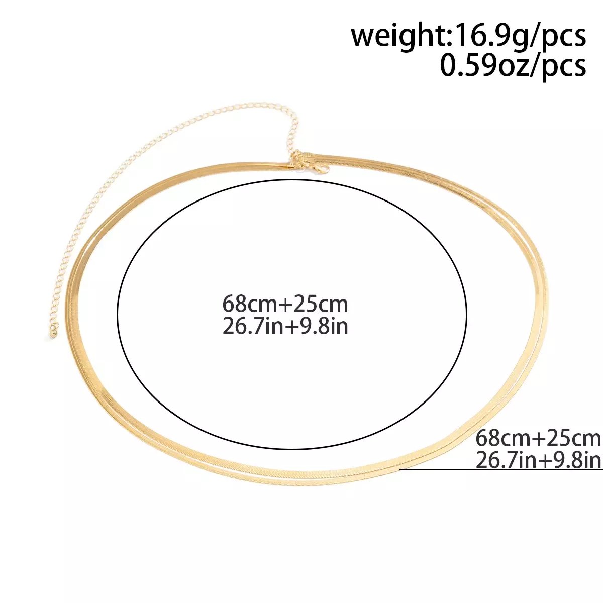 SHIXIN Sexy Flat Snake Chain Waist Belly Belt for Women Summer Beach Bikinis Simple Body Chain Festival Jewelry Accessories
