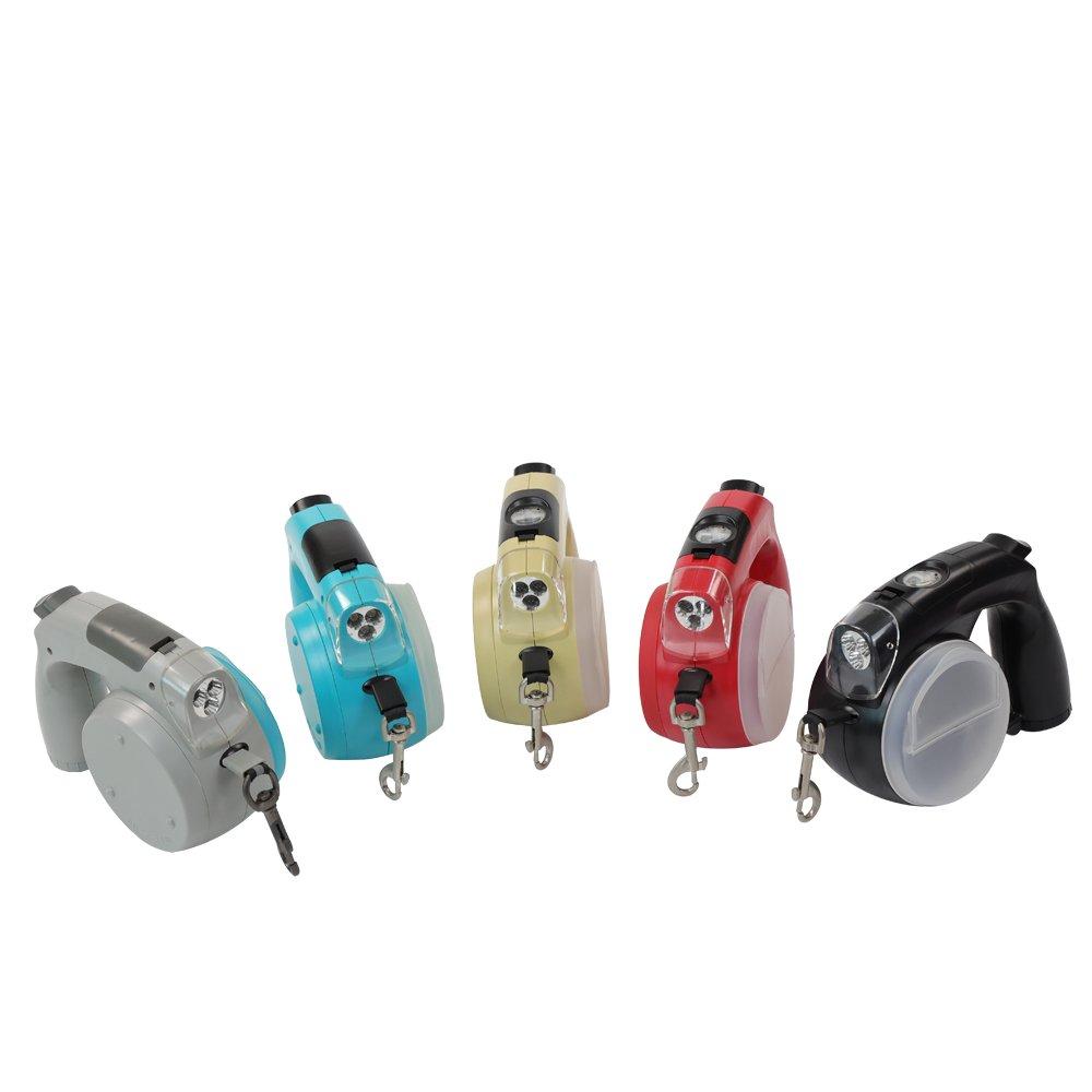 Nylon Reflective Rope Dog Leash for Running Jogging Walking Waist Belts Chain Leads Adjustable Dog Leash