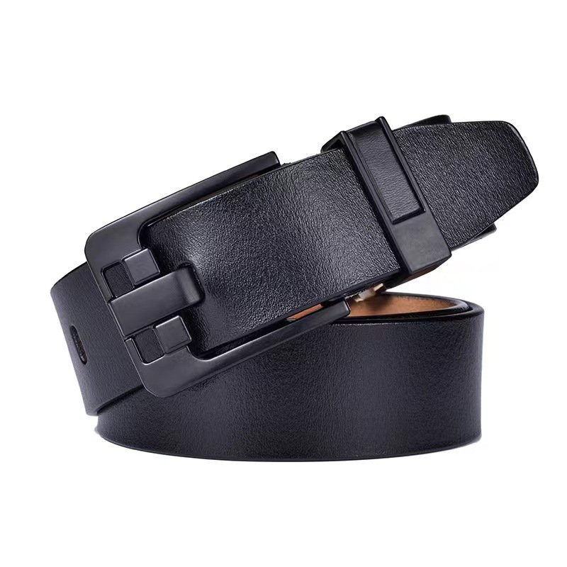 Genuine Leather For Men's High Quality Buckle Jeans Cowskin Casual Belts Business Cowboy Waistband Male Fashion Designer Belt
